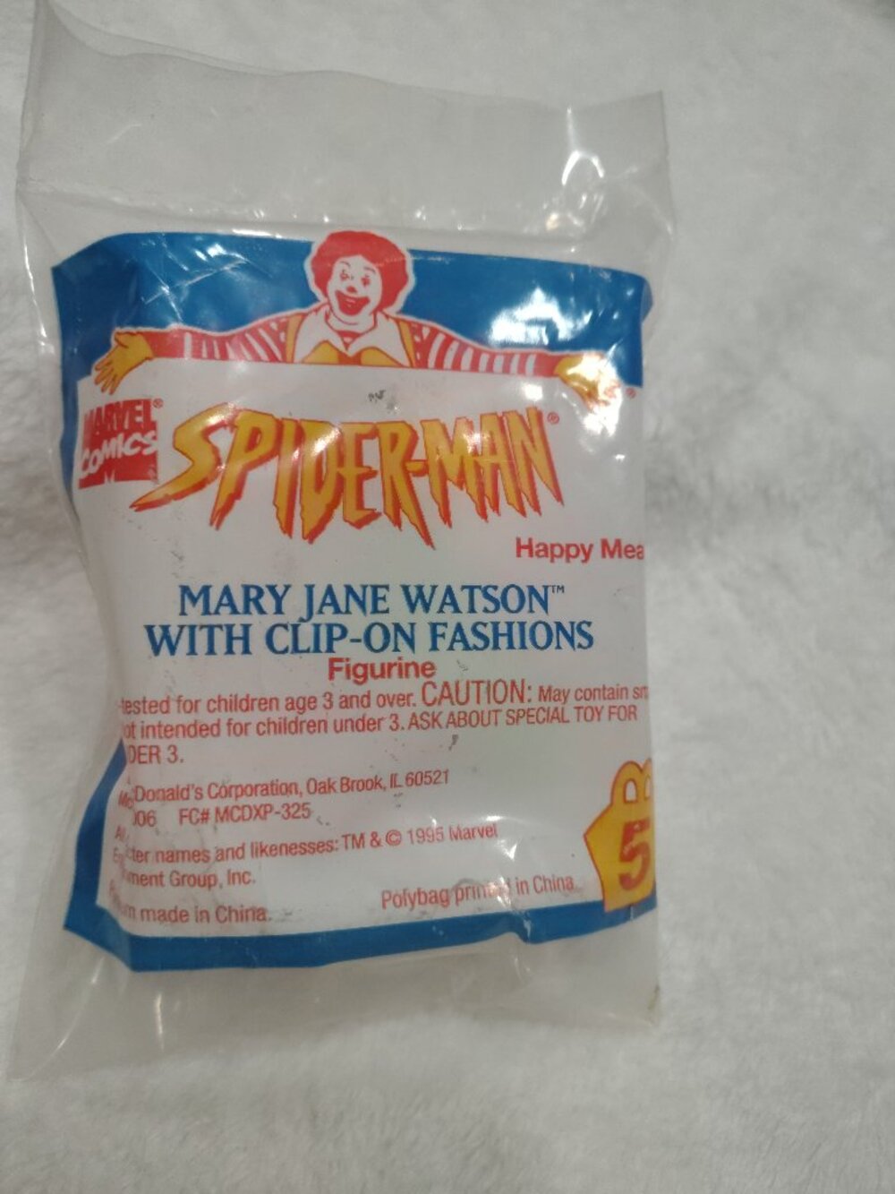 Vintage Mary Jane Watson with Clip-On Fashions figurine